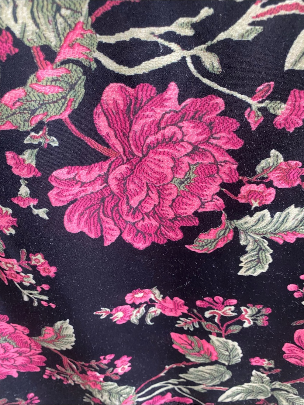 Tadashi Shoji Black Lace Midi Dress with Pink Floral Embroidery - Picture 8 of 13